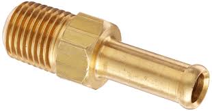 Slangnippel 1/4" NPT gänga 5/16" slang