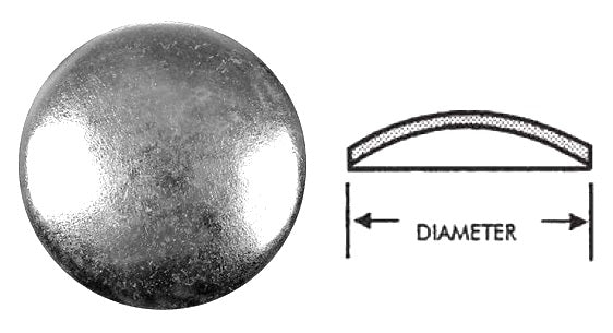 Frostplugg 1 1/4" - flat