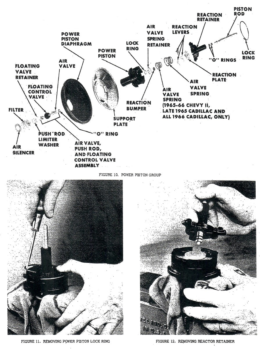 Repsats Bromsservo Delco Morraine 9" Cadillac 1964 1965 1966