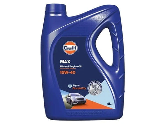 Motorolja 15w-40 Mineral 4 liter