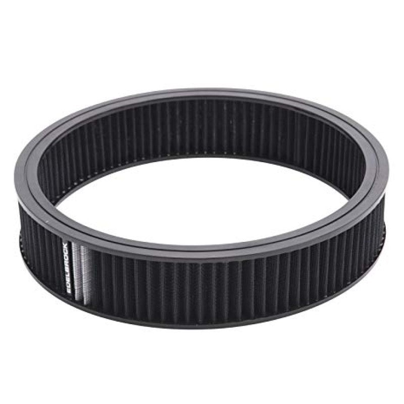 Luftfilter 14" x 3" Edelbrock Svart